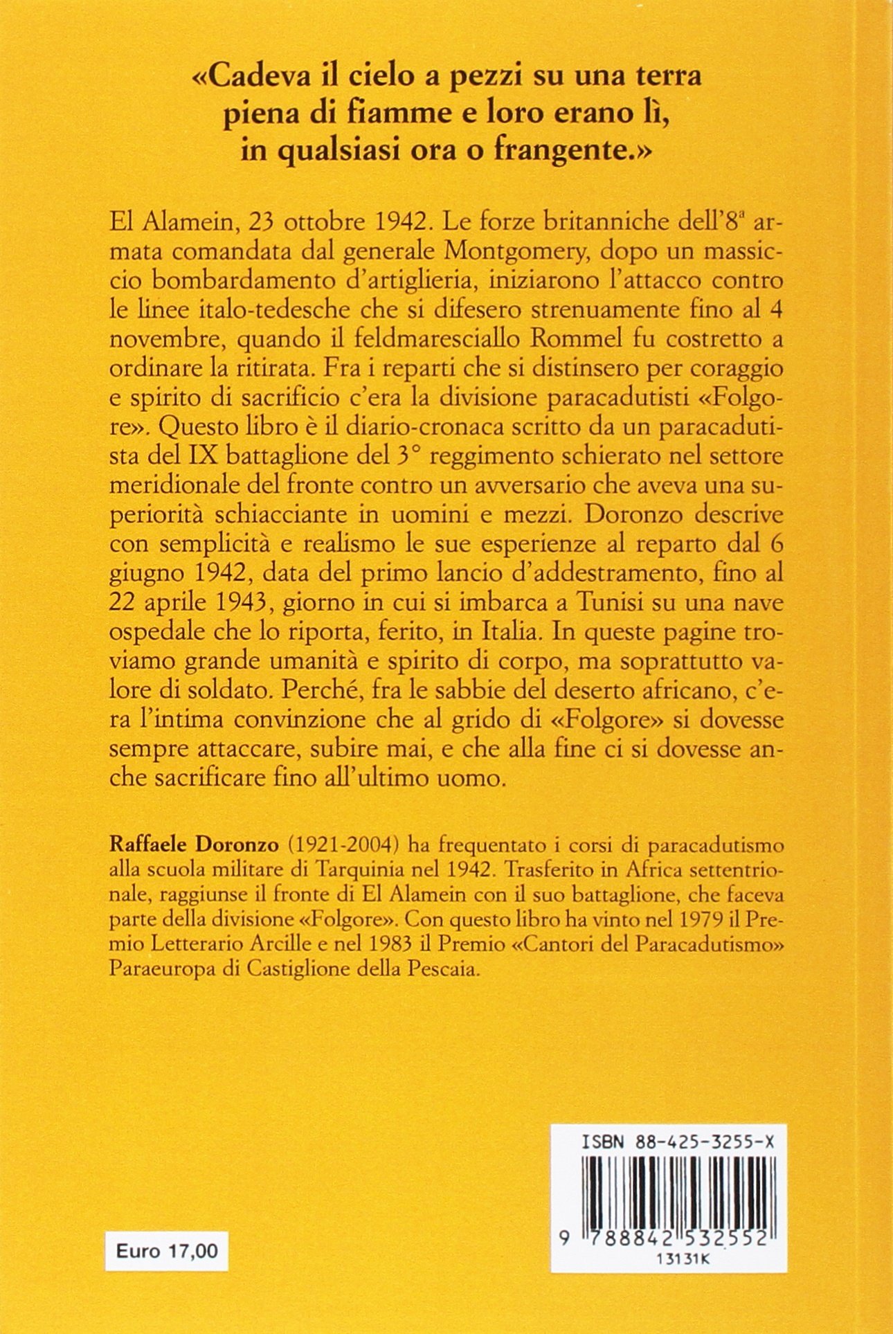 Amazon It Folgore E Si Moriva Diario Di Un Paracadutista Doronzo Raffaele Libri