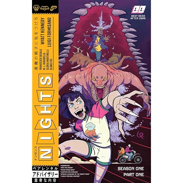 Dark Metro manga volume 1 (1): Calen, Tokyo, Yoshiken