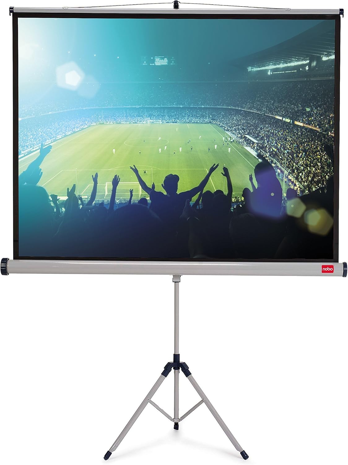 Nobo 1902397W Tripod Projection Screen Home Theatre/Home/Cinema, 16:10 Screen Format - 2000 x 1310 mm, White - Image 5