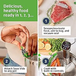 SOUSVIDE ART Sous Vide Immersion Cooker Kit