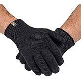 Evolution Knitwear Alpaca Knit Gloves - Made in The USA - Super Soft Baby Alpaca - Large