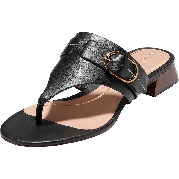 Amazon.com | Cole Haan Women's Crosby Slide Sandal, Black
