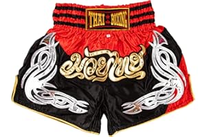 MUAY NATION Muay Thai Shorts for Men Women Slim Cut MMA Boxing Shorts Training Kickboxing Clothing Martial Arts Trunks