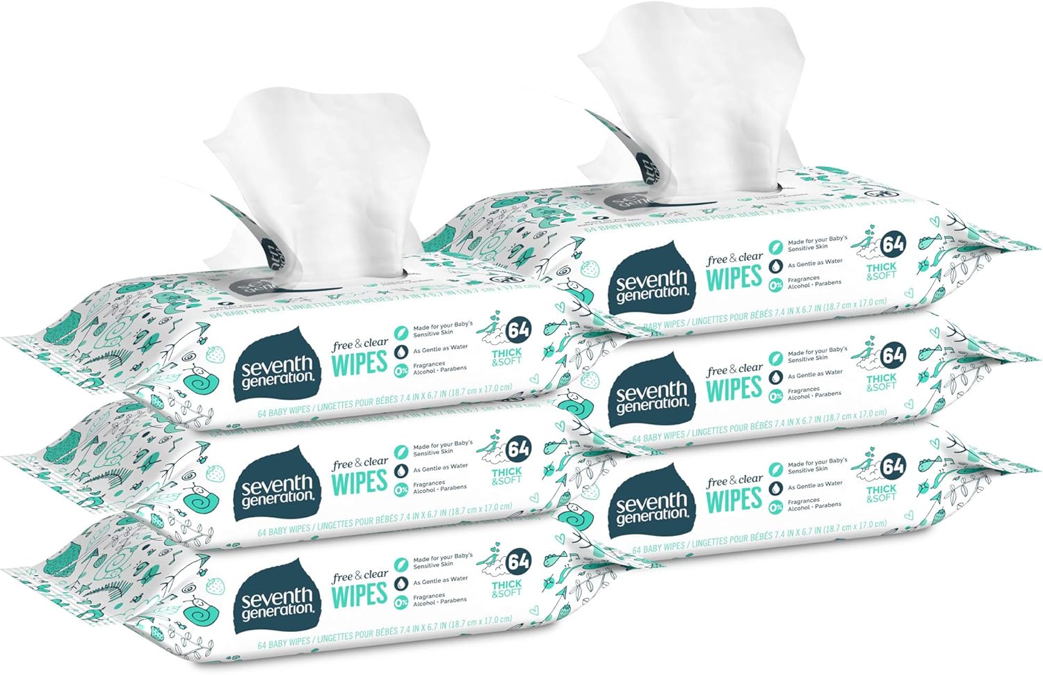 seventh generation flushable wipes