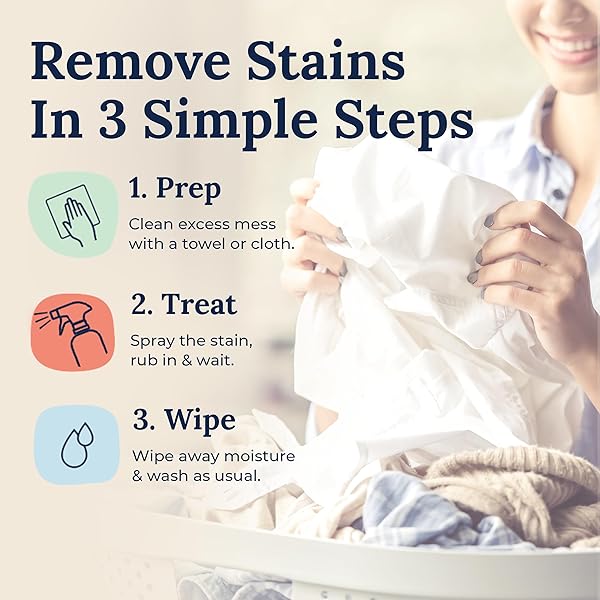 MISS MOUTH’S MESSY EATER STAIN TREATER SPRAY – 4OZ STAIN REMOVER – NEWBORN & BABY ESSENTIALS – NO DRY CLEANING FOOD, GREASE, COFFEE OFF LAUNDRY, UNDERWEAR, FABRIC