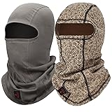 LANLFY 2PCS FR Balaclava Face Mask Tactical