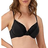 Maidenform Women's Padded Underwire Bra, Full Coverage T-Shirt Bras for Women, Convertible, Seamless (Plus