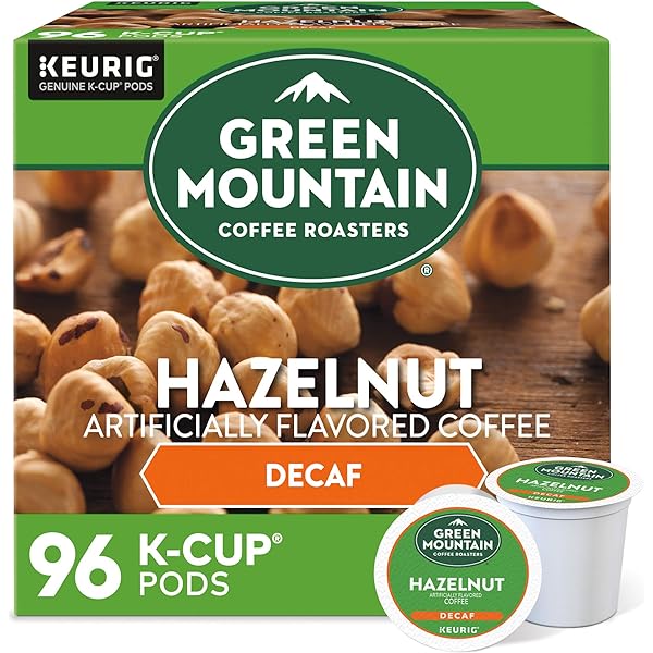 Amazon.com: Green Mountain Coffee Keurig Hazelnut Decaf K-Cup, 12
