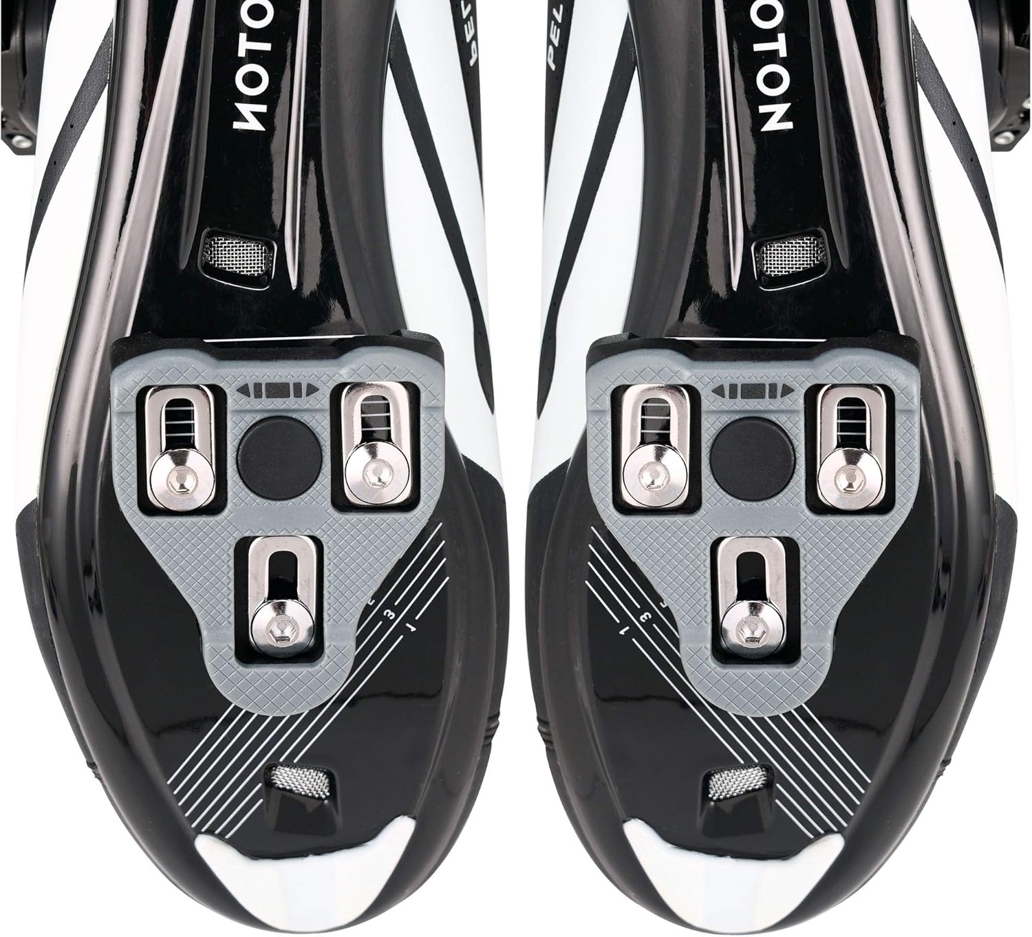 CyclingDeal Compatible with Peloton Look Delta (0 Degree Fixed) Non-Slip Bike Cleats- Premium - Indoor Cycling Bicycle Cleat Set - Fully Identical or Compatible with Peloton Indoor Bikes Pedals : Sports & Outdoors