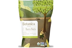 BOTANICA ORIGINS Organic Baru Nuts, 24 oz | Organic | Roasted | Unsalted | Non-GMO | Vegan, Keto and Paleo Friendly