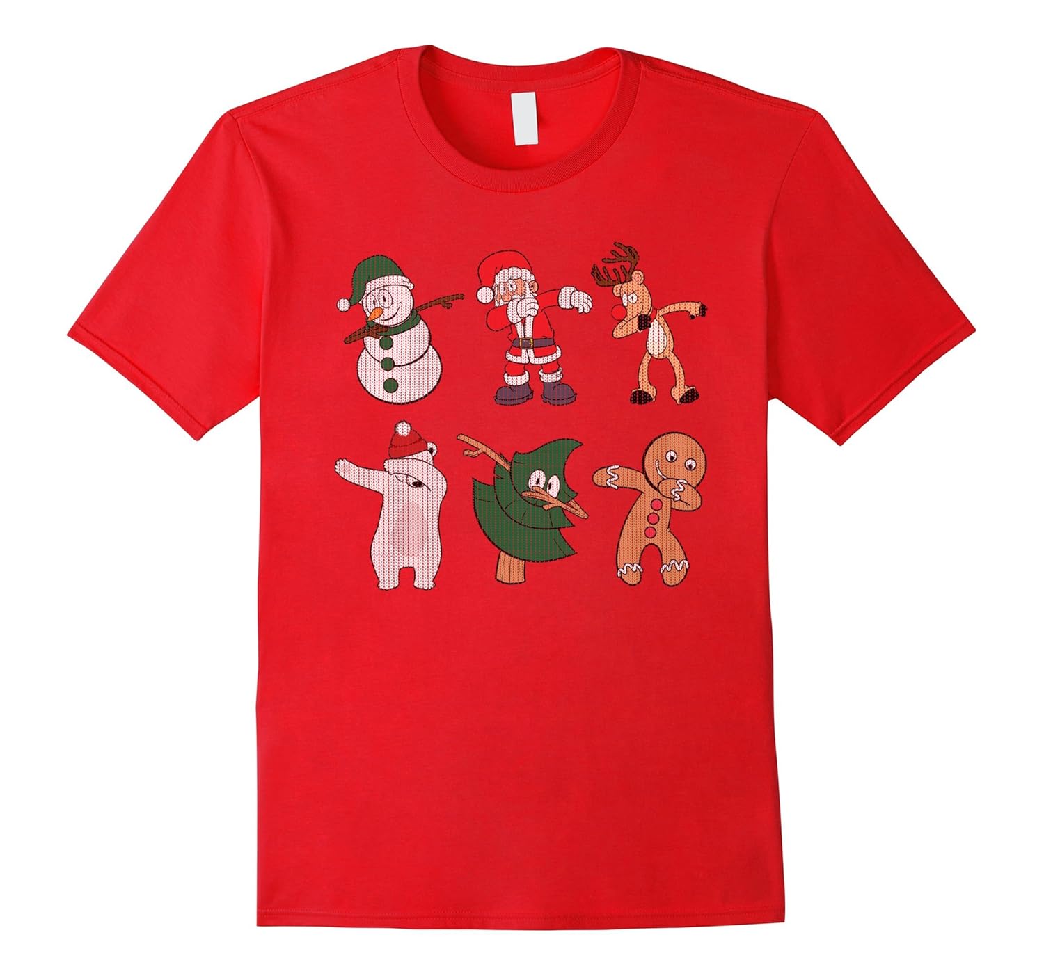 UGLY CHRISTMAS SWEATER SHIRT Dabbing Santa Dab Tree Reindeer-ANZ