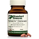 Standard Process Catalyn Chewable - Whole Food-Based Support for Cell Functioning - Includes Vitamins A, D, B6 - Aids Antioxidant Activity - Non-Dairy & Non-Soy - 90 Tablets