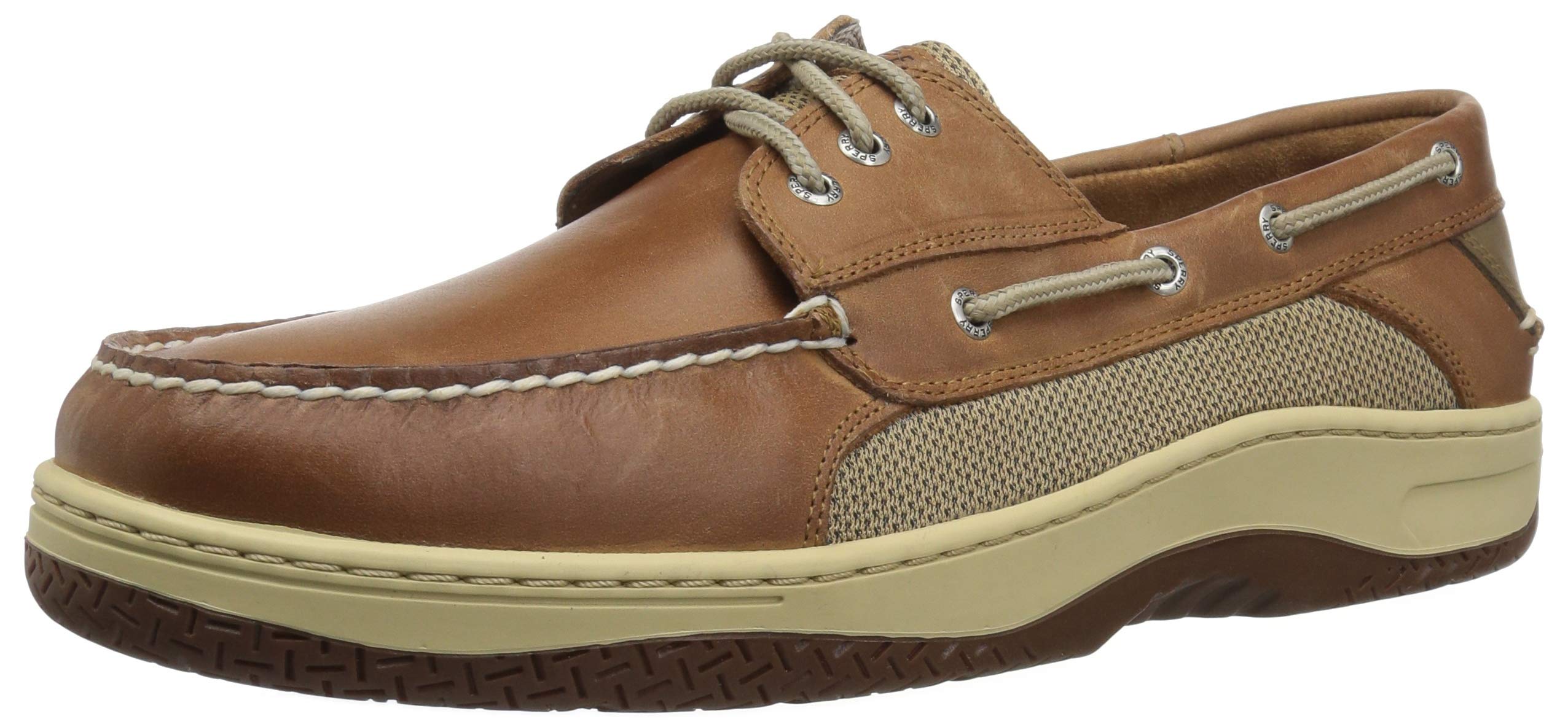 Sperry Men's Billfish 3-eye Boat Shoe Dark Tan M on Galleon