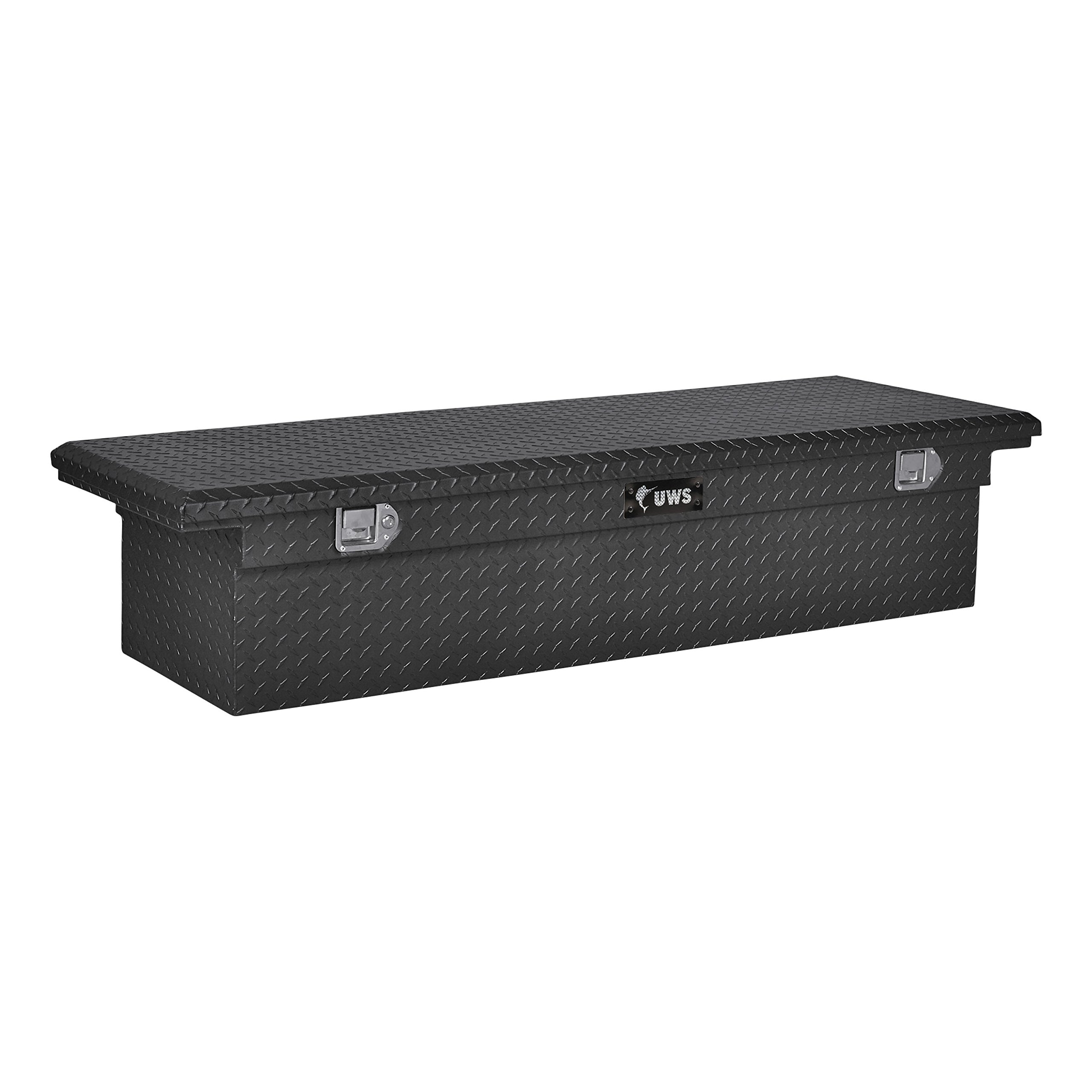 UWS EC10473 69-Inch Matte Black Aluminum Truck Tool Box with Low Profile