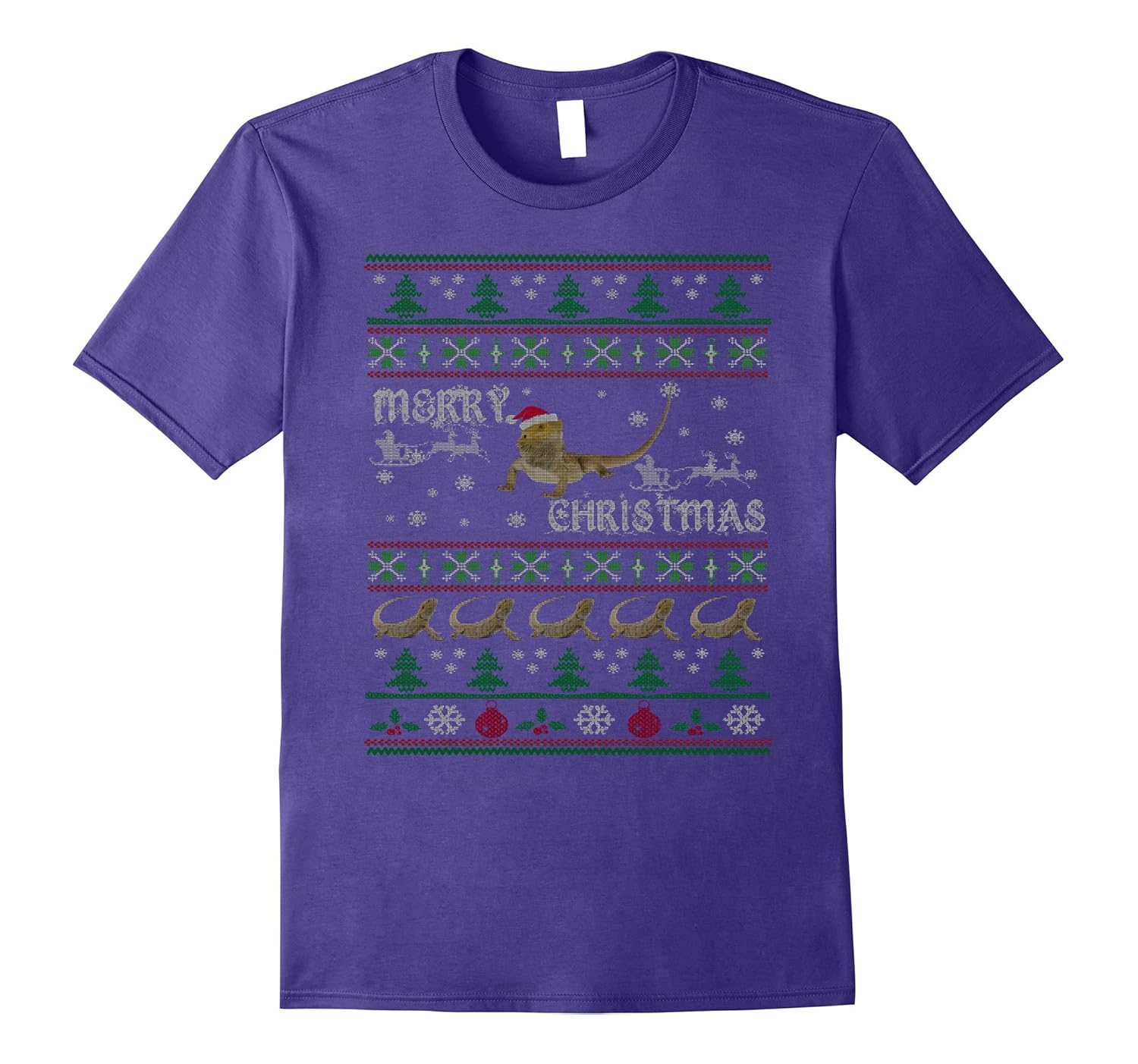 Bearded Dragon Shirt Christmas Gifts Bearded Dragon T Shirt-Rose