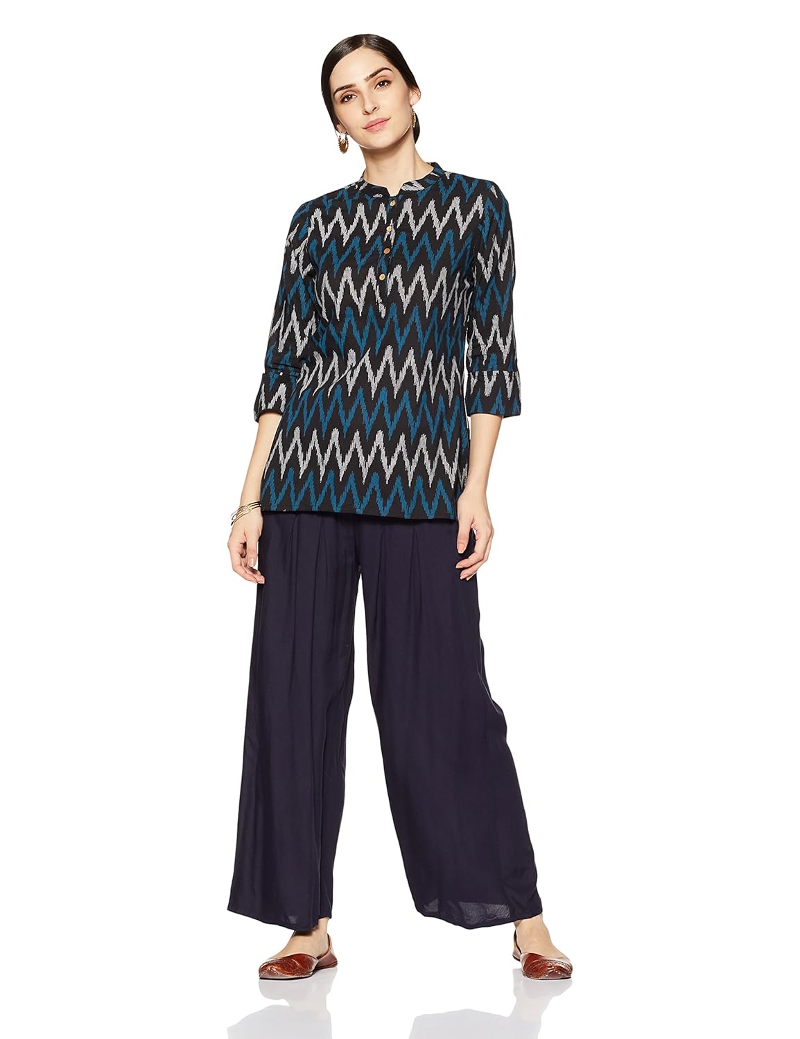 amazon brand- myx women's straight kurta