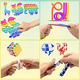 Lubibi Fidget Toys Set 30 Pcs Pack with Box Sensory Stress Relief Toy Christmas view 3