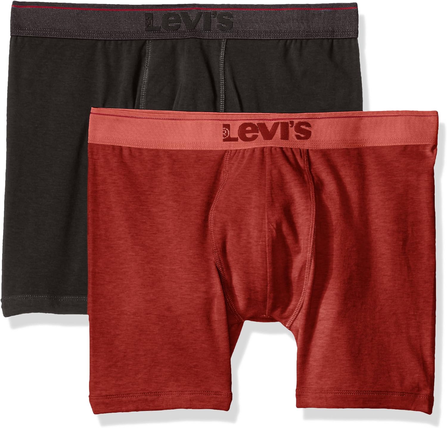 Levi's Calzoncillos elásticos de algodón para Hombre, 2 Unidades