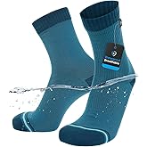 DexShell Waterproof Everyday Socks for Men &Women, Breathable Quarter Crew Socks for Walking, Commuting & All-Weather Comfort