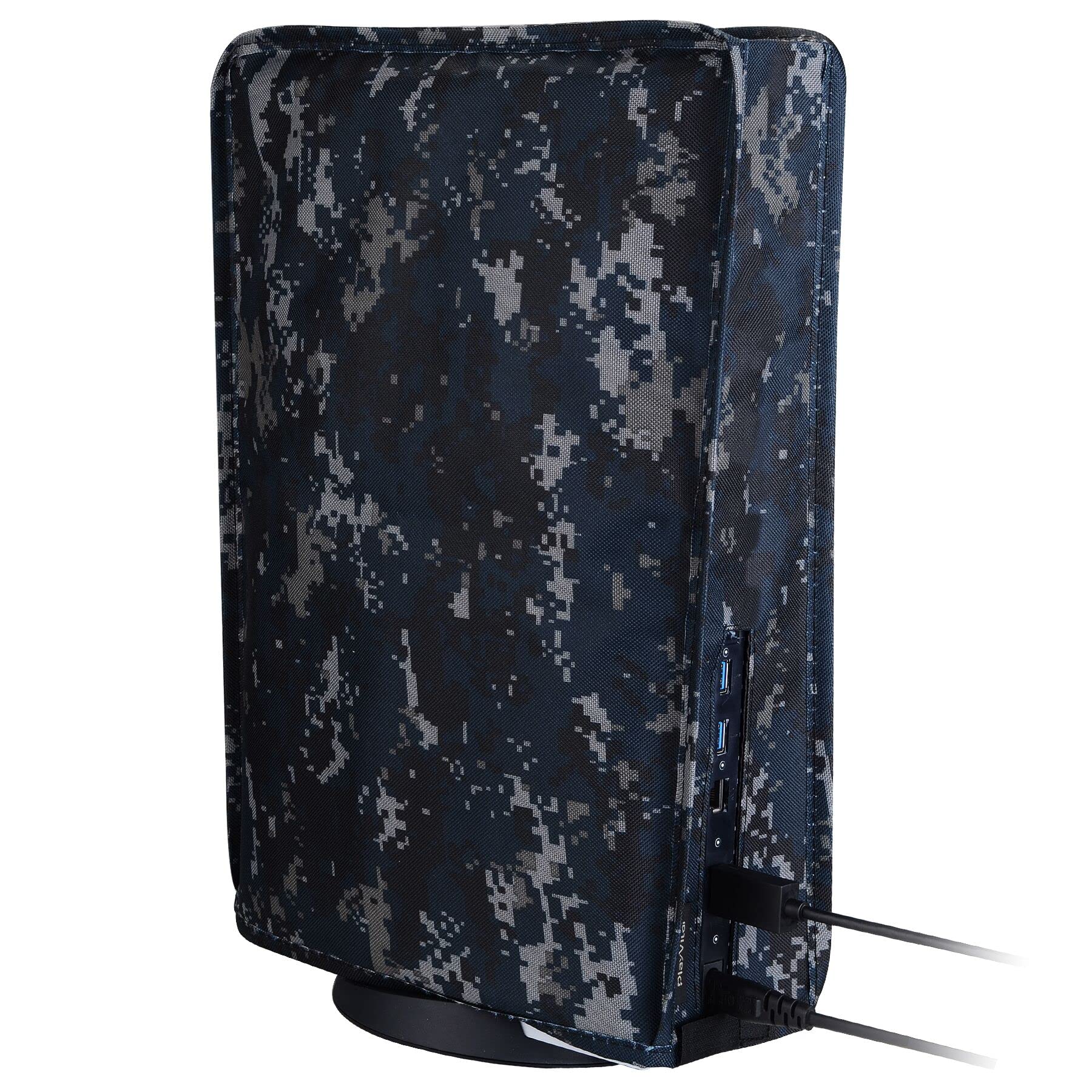 PlayVital Dust Cover for ps5 Console Digital Edition & Disc Edition - Horizontal ver