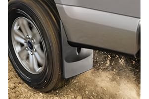 Weathertech Custom No Drill Splash Guard MudFlaps for GMC Terrain, Front & Rear Set (110195-120207), Black