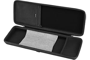 Linkidea Hard Travel Keyboard Case for Compact 60% Keyboard and Mouse, 61 Keys Carrying Protective Storage Box Bag, Compatibl