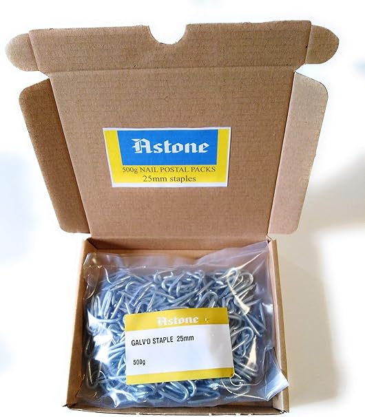 500g Nail Pack 0.5kg (25mm Staples) Amazon.co.uk DIY & Tools