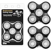 Shaver Replacment Heads Compatible with Remington Balder Pro XR7000 Head Shaver (2 Packs)
