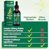 Tamiodfo Mullein Drops Mullein Leaf Extract Liquid Supplement view 8
