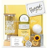 Thank You Gifts for Women, Appreciation Gifts, Thank You Gift Baskets for Women Best Friend Coworkers Teachers Employees Administrative Professional Thank You Cards Thank You for Being Awesome Cup