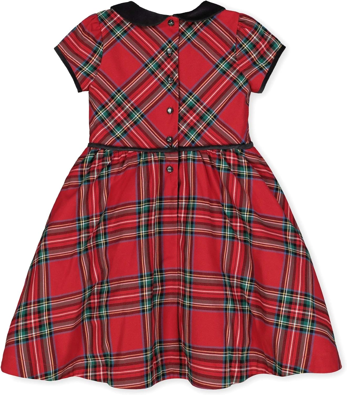 red peter pan collar dress