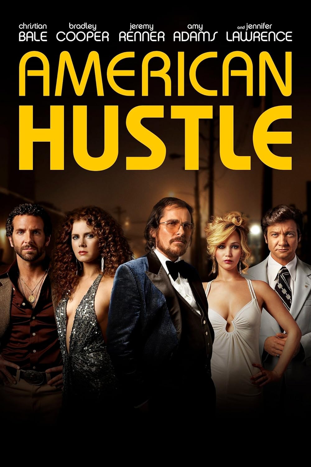 Amazon Com American Hustle Blu Ray 2013 Christian Bale Amy Adams Bradley Cooper Jeremy Renner Jennifer Lawrence Louis C K Jack Huston Michael Peăăa Shea Whigham Alessandro Nivola David O Russell Movies Tv