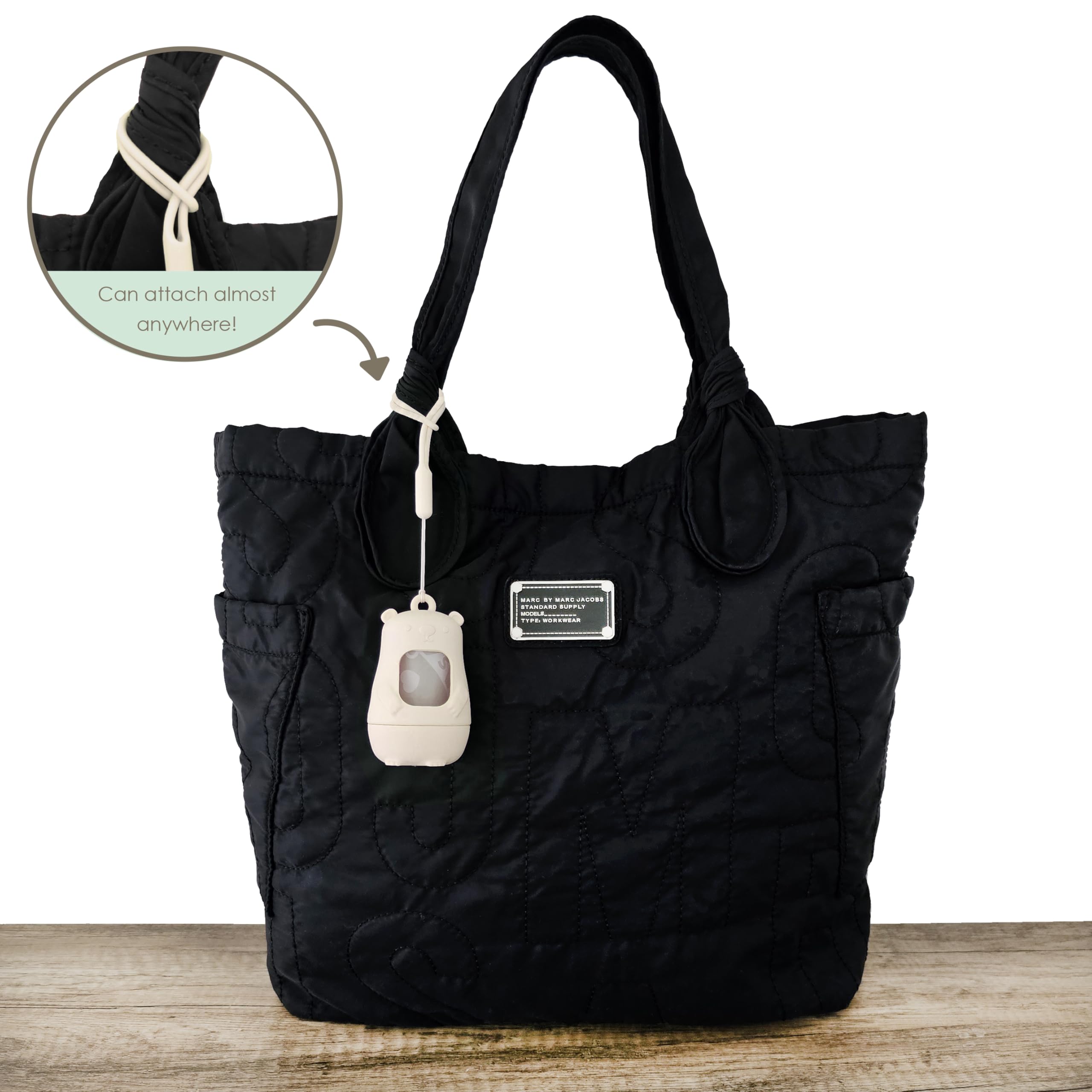 Moodie Disposable Diaper Bags Dispenser COMBO PACK | 105 VANILLA SCENTED Baby Poop Bags TOTAL | Dirty Diaper Trash Bags | Diaper Bags Disposable (VANILLA DREAM)