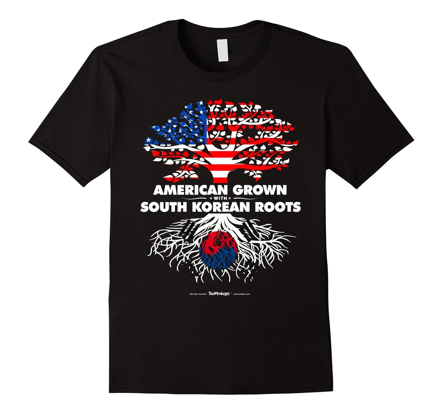 South Korean American T-Shirt-ANZ