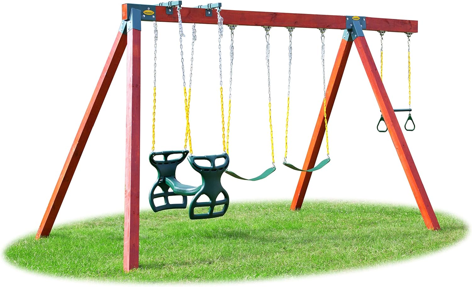 Eastern Jungle Gym Easy 1-2-3 90° A-Frame Swing Set Bracket Heavy Duty for Ez, Simple Install - DIY Swing Set Parts: Toys & Games