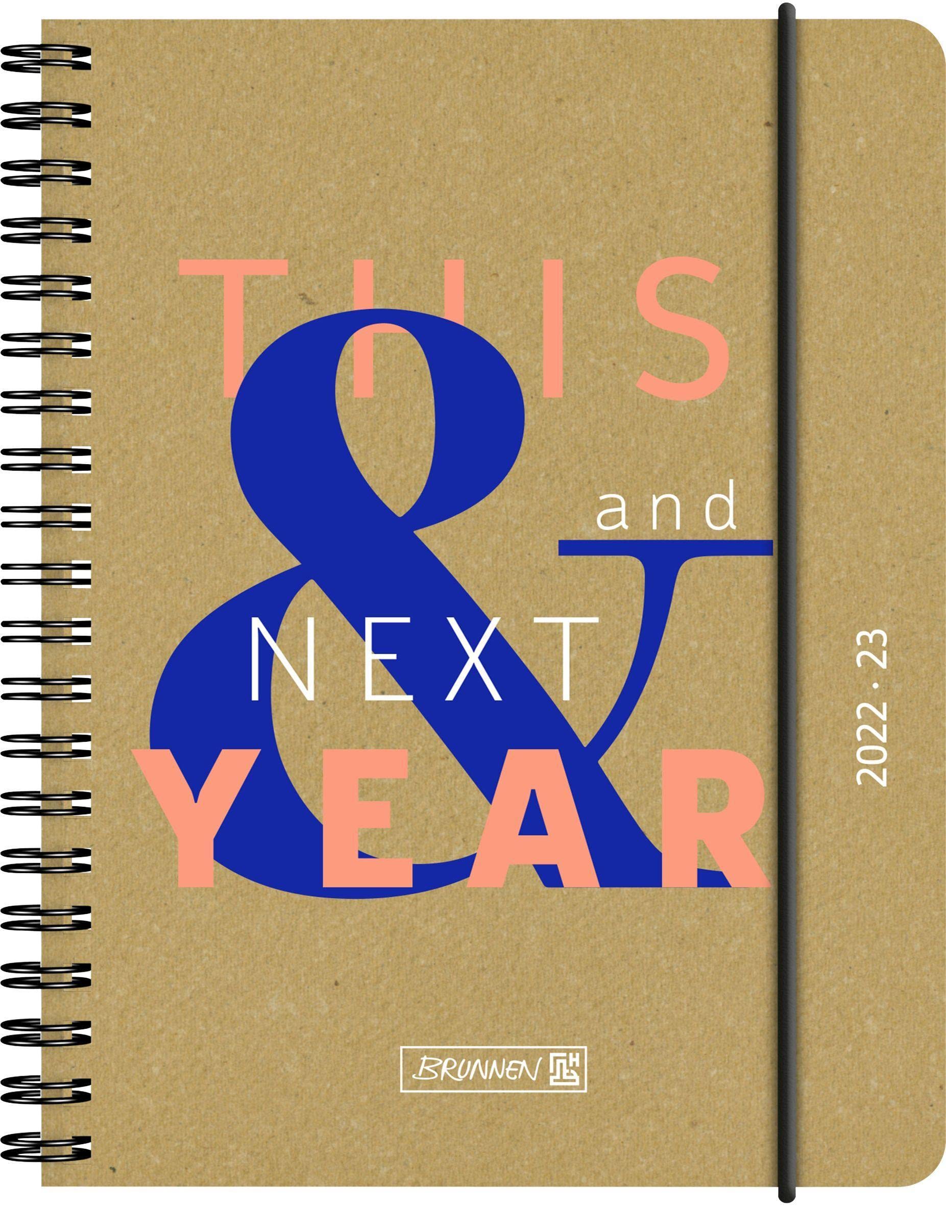 Brunnen "This&Next" 2022/2023 A6 2 Pages = 1 Week 1071835133 This&Next Academic Diary