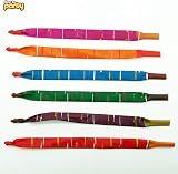 SOL 45pk Rocket Balloons Assorted Colour Flying Whistling Latex Party Toys view 4