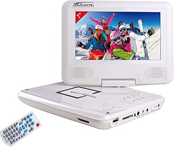 Takara Vr132w Lecteur Dvd Portable 7 Blanc Amazon Fr High Tech