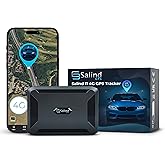 SALIND GPS magnetic, up to 70 Days Battery - GPS Tracker for every Vehicle, 4G LTE Car GPS Tracker with strong built-in Magne