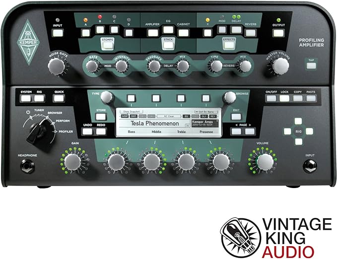 Kemper Profiler Guitar Amplifier Head Black Amazon Ca Musical