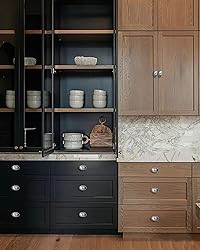 ZAUYX 10 Pack Brushed Satin Nickel Oval Cabinet