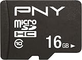 PNY Performance Plus 16GB microSDHC Card Class 10 SD Adapter Android