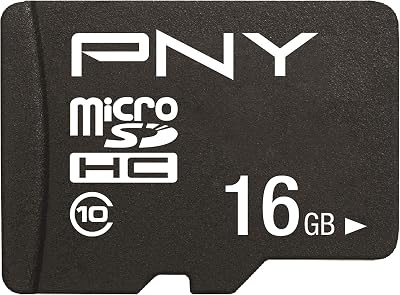PNY Performance Plus 16GB microSDHC Card Class 10 SD Adapter Android
