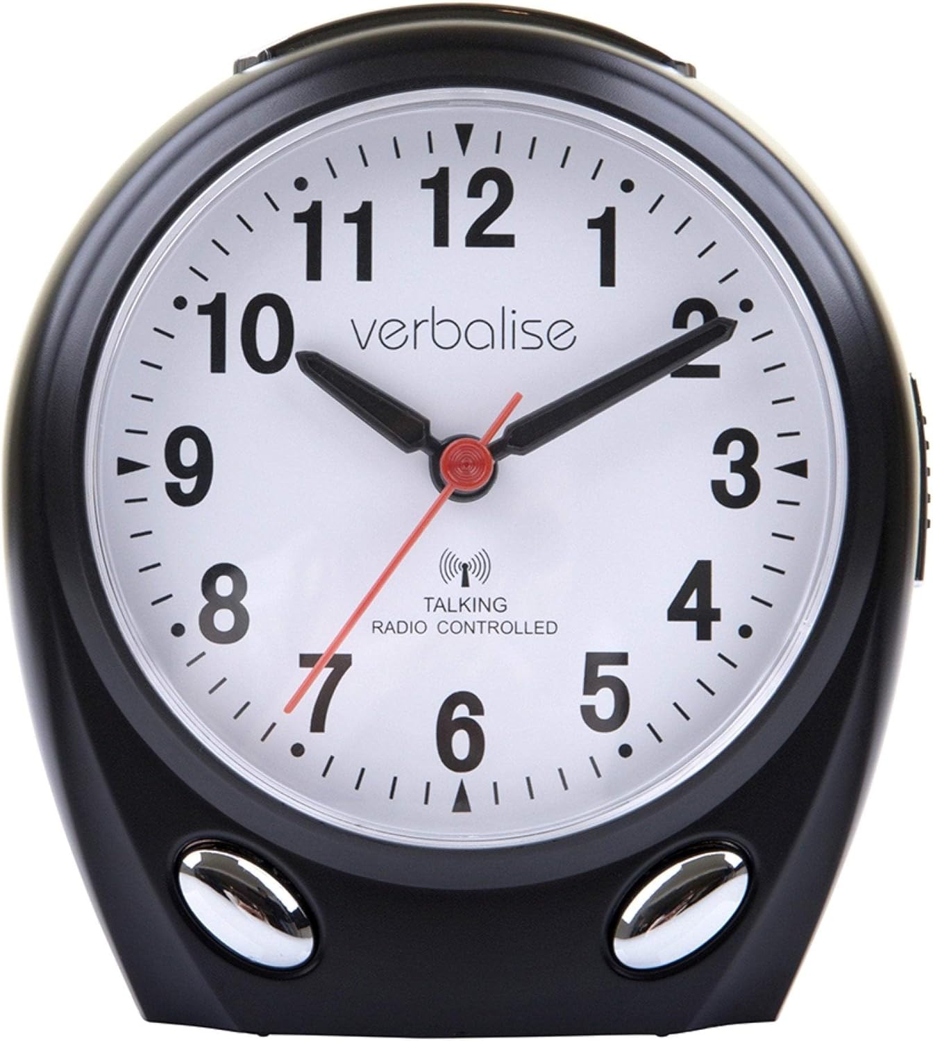 Wecker & Radiowecker Black Verbalise Radio Controlled Talking Clock