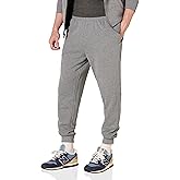 �鶹�� Essentials Men's Fleece Jogger Pant, Light Gray Heather, Medium