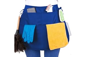 SupplyMaid Waterproof Professional Cleaning Apron. Designed for Pro Cleaners Like a Cleaning Caddy Around Your Waist