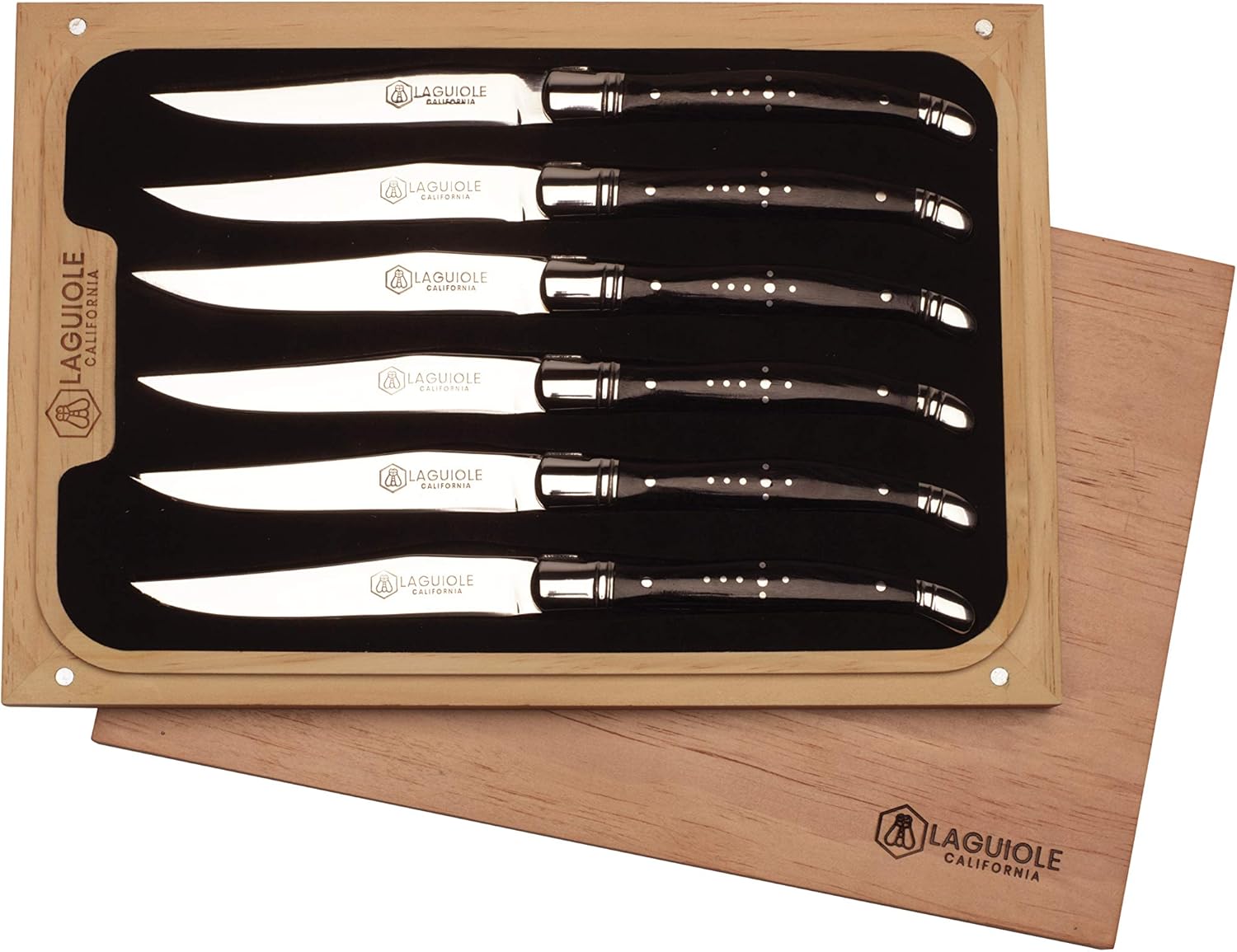 Laguiole California FrenchDesigned Steak Knives Set of 6