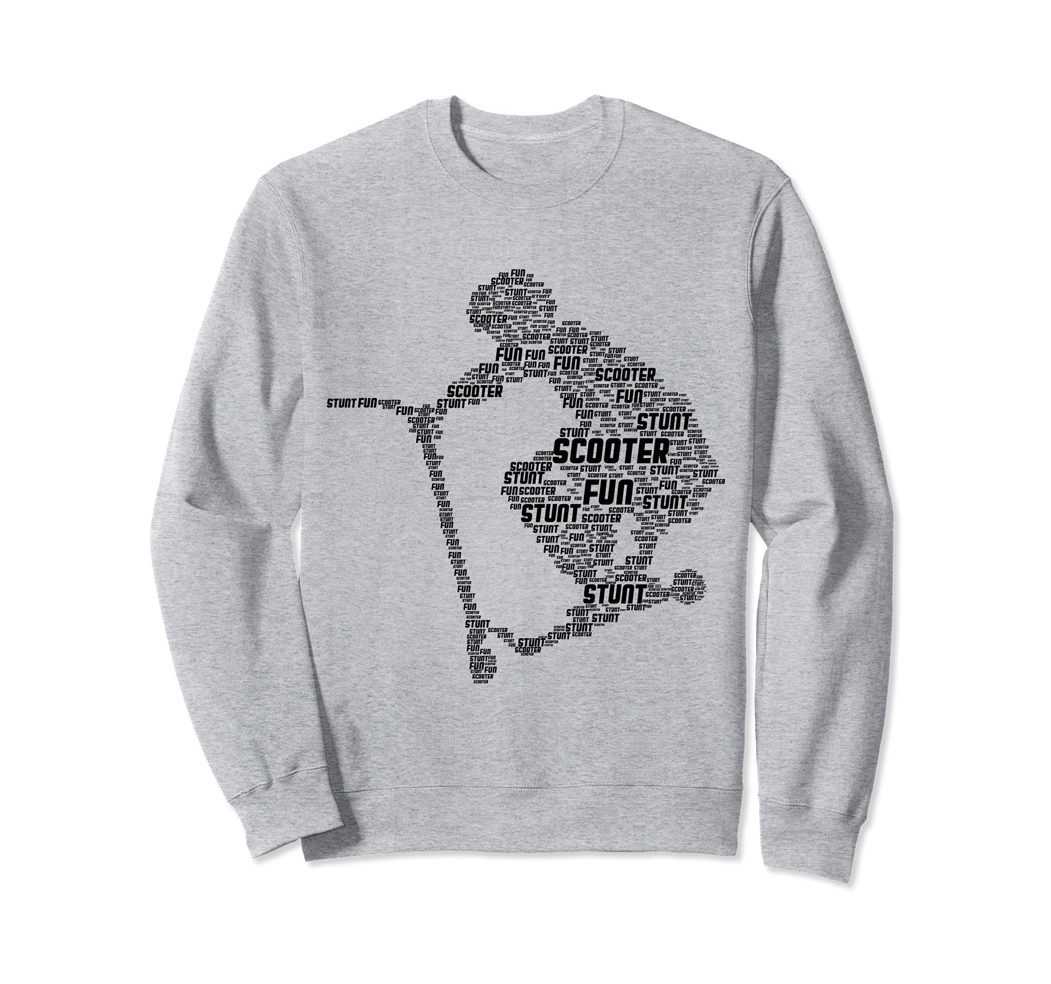 Scooter Stunt Tricks E-Scooter Rider Boys Youth Kids Sweatshirt