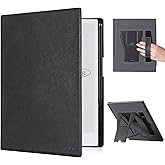 CoBak Case for Remarkable 2 Paper Tablet with Two Viewing Angles- Lightweight and Hard Back Shell Protective Book Folio Cover with Built-in Pen Holder - for 10.3" 2020 Released (with Stand Black)