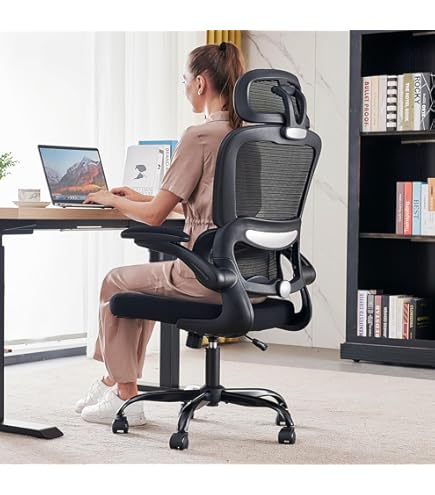 Executive Office Chair Mesh Office Chair With Adaptive Lumbar